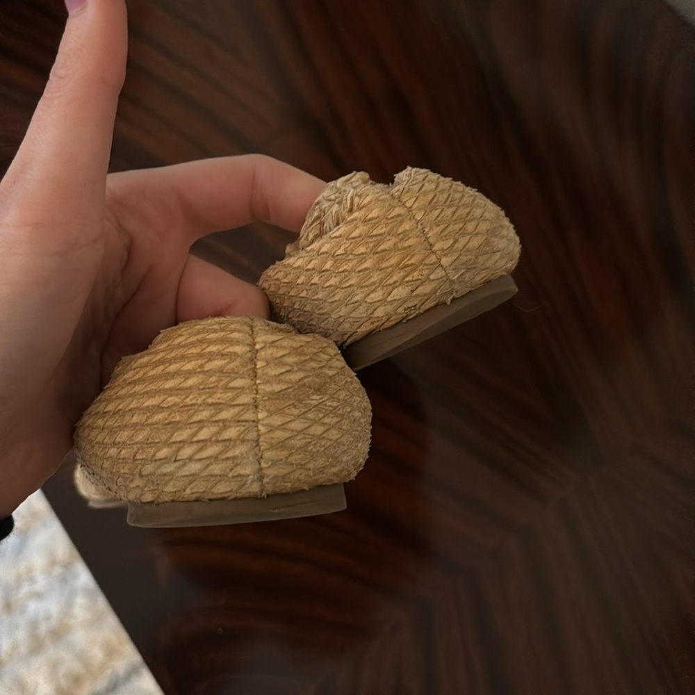 Tory Burch Python Tan Reva Ballet Flats - image 6